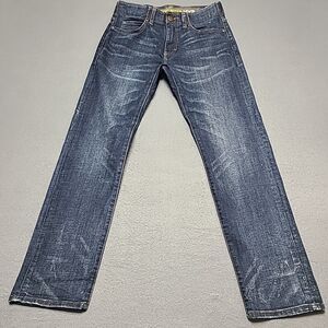 Lee‎ Extreeme Motion MVP Mens Jeans 30x30 Blue Slim Straight Grunge Work Denim